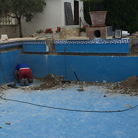 Hidraulicas Miñana, especialistas en Construcción de piscinas en Gandia, Playa Gandia y Oliva